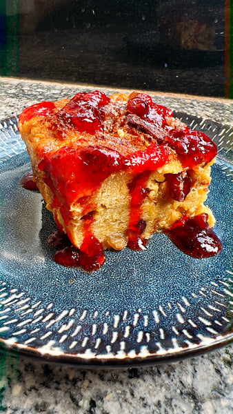 Budino di Panettone (Panettone Bread Pudding)